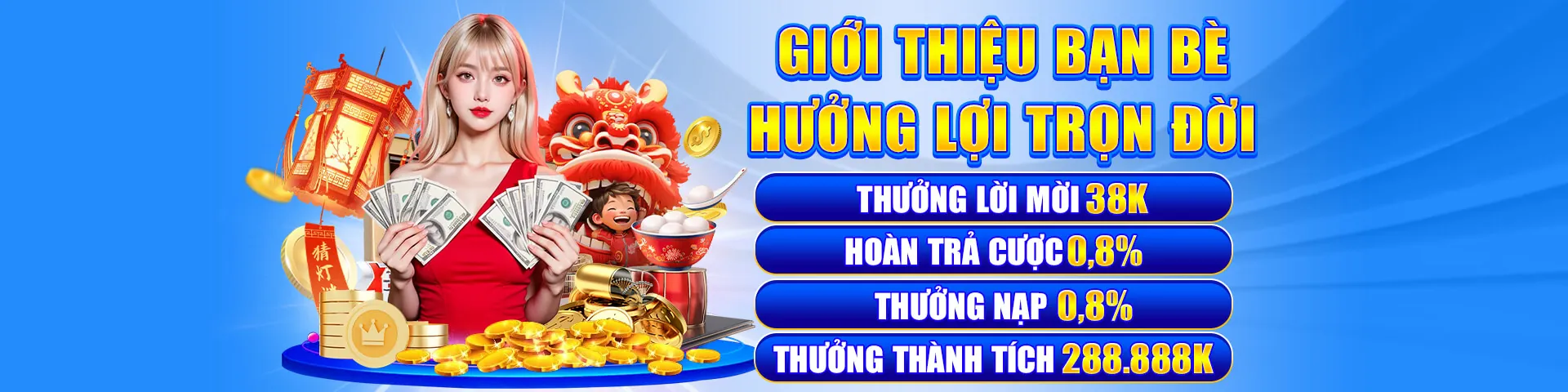 Banner khuyến mãi okvip f168